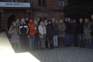 Vor dem Schloß in Aschaffenburg